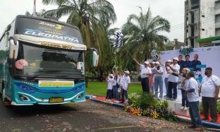Mudik Asik Bersama Bumn, PTPN I Regional 4 Berangkatkan 401 Pemudik 